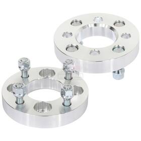 10930174 Top-refitting 2 Pcs 1 Inch 4x100 To 4x108 12x1.5 Studs Wheel Spacers For Toyota Yaris Echo