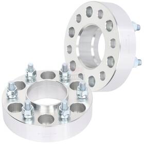 10930180 Top-refitting 2 Pcs 1.5 Inch 6x5 12x1.5 Studs Wheel Spacers For Chevrolet Trailblazer 4.2l 2002-09