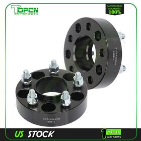 Topcn T-119691-topcn 2x 1.5 Inch Thick 5x4.5 Wheel Spacers 1/2 Studs Hubcentric For Ford Ranger Mustang