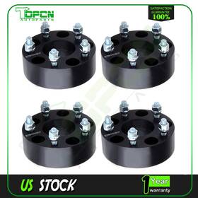 T-819530-t Topcn 4pcs 2 Inch Thick 5x4.75 12x1.5 Studs Wheel Spacers For Chevrolet S10 Camaro Pontiac