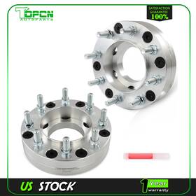 Topcn To12995301p 2x 2 Inch 6x135 To 8x170 Wheel Adapters For 2015-2025 Ford Expedition F150 Navigator