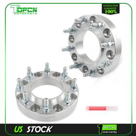 To12995601p Topcn 2x 1.5 Inch 8x180 Hubcentirc Wheel Spacers 14x1.5 For Chevy Silverado Sierra 2500 Hd To12995601p Topcn 2x 1.5 Inch 8x180 Hubcentirc Wheel Spacers 14x1.5 For Chevy Silverado Sierra 2500 Hd