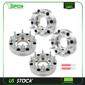 Topcn To84539701p 4x 2 Inch 6x135 To 8x170 Wheel Adapters For 2015-2025 Ford Expedition F150 Navigator