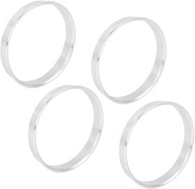 Tuckbold 240806008714 4pcs 66.6 To 64.1 Mm Aluminium Alloy Car Hub Centric Rings Wheel Bore Spacer