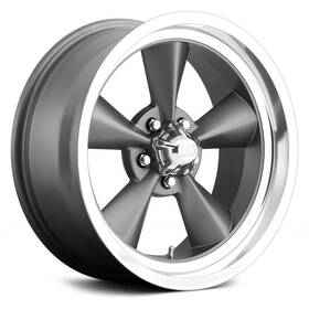 Us Mags U10215706137 Mag 1pc U102 Standard Gun Metal Wheel Matte Finish 15 X 7. Inches /5 X