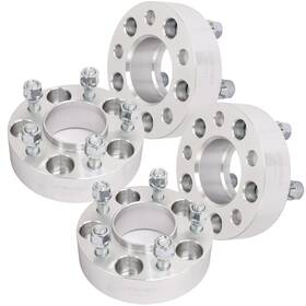 13143315 Valuezone-autoparts 4 Pcs 1.5 Inch Hub Centric Wheel Spacers 1/2 X20 Fits 1987-2006 Jeep Wrangler Yj Tj