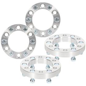 13143326 Valuezone-autoparts 4pcs 6x5.5 Thick Wheel Spacers 25mm Fits 2004-2014 Chevrolet Colorado Gmc Canyon