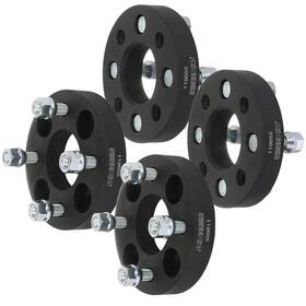 13143386 Valuezone-autoparts 4 Pcs 12x1.5 Wheel Spacers 25mm Fits Honda Fit Chevy Aveo Cobalt Lug
