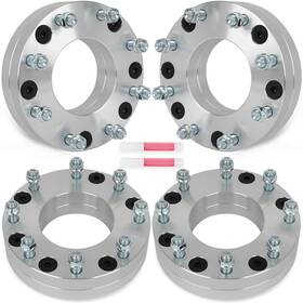 13143437 Valuezone-autoparts 4x 51mm Wheel Spacers 6x5.5 Fits Chevy Gmc 6 Lug To 8