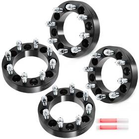 13143507 Valuezone-autoparts 4 Pcs 8x6.5 Wheel Spacers 1.5 Inch Fits 1995-2014 Dodge Ram 2500 3500