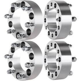 13143550 Valuezone-autoparts 4 Pcs 12x1.5 Wheel Spacers 2 Inch 6x5.5 For Toyota 4runner Tundra Tacoma Pickup 6 Lu