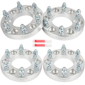 13143630 Valuezone-autoparts 4 Pcs 6x135 Conversion Wheel Adapters 1 Inch Fits F150 To Chevy Gmc 6 Lug
