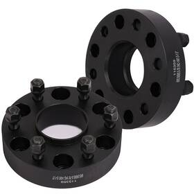 13176979 Valuezone-autoparts 2 Pcs 6x5.5 1.5 Inch Hub Centric Wheel Spacers For Chevy Silverado Sierra 1500 Yukon