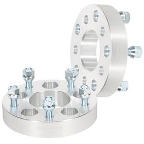 13176982 Valuezone-autoparts 2x 1/2 Inch X20 Wheel Adapters To 5x127 1.5 Fits Ford Dodge Jeep