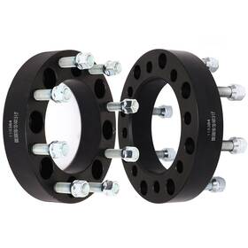 13176995 Valuezone-autoparts 2pcs 8x6.5 1.5 Inch Wheel Adapters For Ram 2500 3500 To Chevy Gmc 8x180 Wheels
