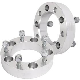 13177015 Valuezone-autoparts 2x 5x5.5 1.5 Inch Wheel Spacers Fits Jeep Cj5 Cj6 Cj7 Ford F-150 Bronco