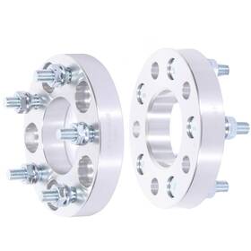 13177052 Valuezone-autoparts 2pcs 12x1.5 25mm Wheel Spacers 1 Inch Fits Toyota Lexus Honda Mazda 5 Lug