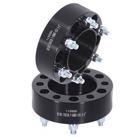 13177061 Valuezone-autoparts 2pcs 6x5.5 2 Inch Hub Centric Wheel Spacers Fits Toyota Tacoma Sequoia 4runner 6 Lug