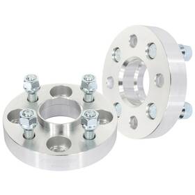 13177111 Valuezone-autoparts 2x 4x100 1 Inch Hub Centric Wheel Spacers Fits Honda Fit Mitsubishi Mirage