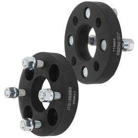 13177113 Valuezone-autoparts 2x 4x100 25mm Wheel Spacers 1 Inch Fits Toyota Corolla Echo Mazda Miata Honda Civic