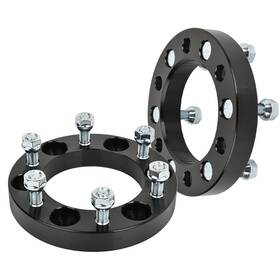 13177147 Valuezone-autoparts 2pcs 12x1.5 1 Inch Wheel Spacers 6x5.5 Fits Toyota Tacoma 4runner Chevy Colorado