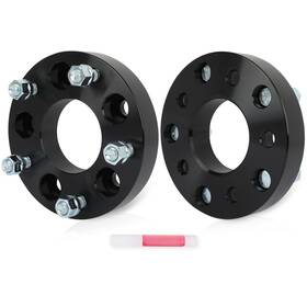 13177155 Valuezone-autoparts 2 Pcs 5x5 1.25 Inch Wheel Adapters To 5x5.5 Fits Jeep Cadillac 5x127 5x139.7 78.3