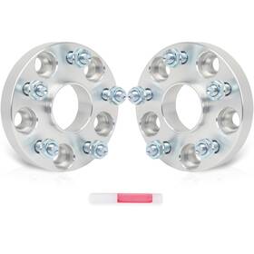 13177166 Valuezone-autoparts 2pcs 12x1.5 1 Inch Wheel Spacers 5x4.5 Fits Toyota Rav4 Sienna Tacoma 5lug