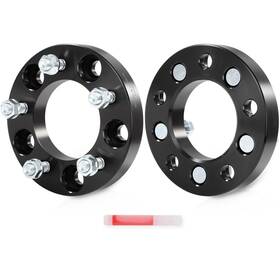 13177244 Valuezone-autoparts 2pcs 5x127 1 Inch Wheel Adapters To 5x120.65 Fits Chrysler Dodge 5x5 5x4.75 87.1