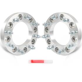 13177325 Valuezone-autoparts 2pcs 14x1.5 1.5 Inch Wheel Spacers 8x200 Fits Ford F-350 Super Duty Ram 3500 Dually