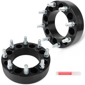 13177359 Valuezone-autoparts 2x 8x6.5 Conversion Wheel Adapters To 8x180 2 Inch Fits Silverado Sierra 2500 Hd