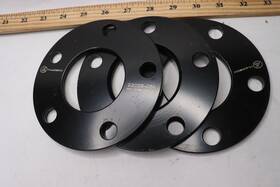 22009-064 Vlaoschi 3-pk Hubcentric Wheel Spacers Forged Aluminum 6mm
