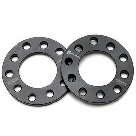 Vlaoschi 770824643140 Black Forged 5x4.5 5x4.75 5x114.3 Wheel 12mm-pack Of 2