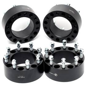 Dr801-754 Vlaoschi Black Forged 8x6.5 Wheel 3 Inch 9/16 C20 K20 C30 K30-pack Of 4