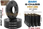 Vw-bkmb-x3-17cbk14125-45-4 Venum Wheel Accessories Pc Bmw Black Hub Centric Spacers Lug