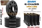 Vw-bkmb-x3-25cbk14125-55-4 Venum Wheel Accessories Bmw Black Hubcentric Spacer Kit Bolts