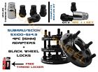 Vw-hca-5100-5450-15mmsubbk-4 Wl4125bk K Venum Wheel Accessories To Conversion Adapter Includes Locks Key