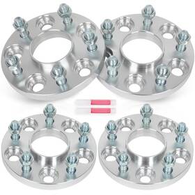 11172009 Wellstorehere 4pcs 15mm 5x4.5 Hub Centric Wheel Spacers For Honda Insight Hr-v Accord Civic