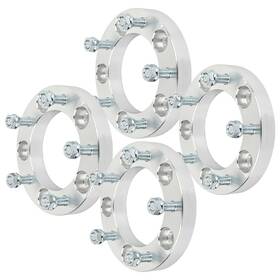 11178558 Wellstorehere 4pcs 1 Inch 25mm Wheel Spacers 5x5.5 1/2 X20 For Ford E-150 Econoline Dodge Ram 1500