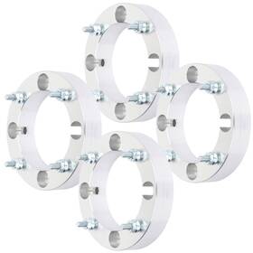 11181589 Wellstorehere 4pcs 1.5 Inch 4x156 Atv Wheel Spacers 10x1.25 Studs For Polaris Ranger Crew Xp 900-5