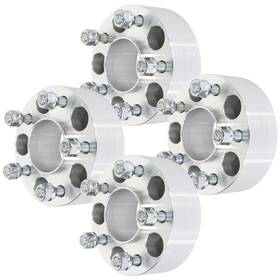 11181598 Wellstorehere 4pcs 2 Inch 5x4.5 Hub Centric Wheel Spacers 12x1.5 For Ford Mustang Taurus Explorer