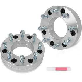 11193865 Wellstorehere 2pcs 2 Inch Or 51mm 6x5.5 To 8x6.5 Wheel Adapters 14x1.5 For Gmc K1500 1988-1999