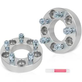 11193868 Wellstorehere 2pcs 1.25 Inch 5x4.5 To 5x4.25 Wheel Adapters 12x1.5 For 1991-07 Dodge Grand Caravan