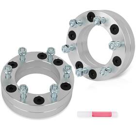 11193869 Wellstorehere 2pcs 2 Inch Or 51mm 5x5.5 To 6x5.5 Wheel Adapters For Ford E150 Club Wagon 2003-2005