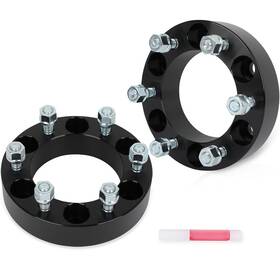 11193871 Wellstorehere 2pcs 1.5 Inch Or 38mm 6x5.5 Wheel Spacers 12x1.5 For Hyundai Entourage 2007-2010