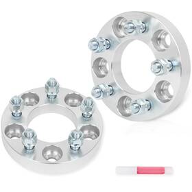 11195388 Wellstorehere 2pcs 1 Inch Or 25mm 5x114.3 To 5x110 Wheel Adapters 12x1.5 For 1995-22 Toyota Avalon