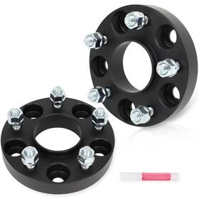 11195390 Wellstorehere 2pcs 1 Inch 5x4.75 Hub Centric Wheel Spacers 12x1.5 For Chevrolet Corvette 1984-2019