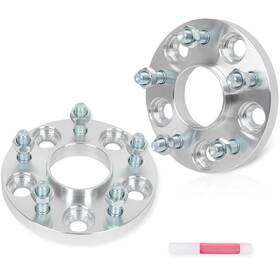 11195391 Wellstorehere 2pcs 15mm 5x4.5 Hub Centric Wheel Spacers 12x1.5 For 2012-2015 Honda Crosstour