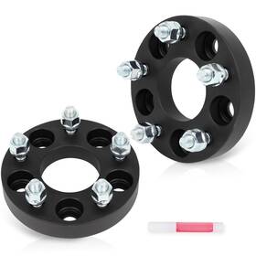 11195397 Wellstorehere 2pcs 1 Inch 5x100 To 5x114.3 Wheel Adapters 12x1.5 For 1991-2004 Chevrolet Cavalier