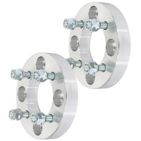 11197335 Wellstorehere 2pcs 1 Inch 25mm 4x108 To 4x100 Wheel Adapters 12x1.5 For Ford Thunderbird 1983-1988