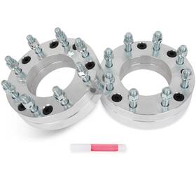 11197347 Wellstorehere 2pcs 2 Inch Or 51 Mm 5x5.5 To 8x6.5 Wheel Adapters 14x1.5 For Ram 1500 2012-2018
